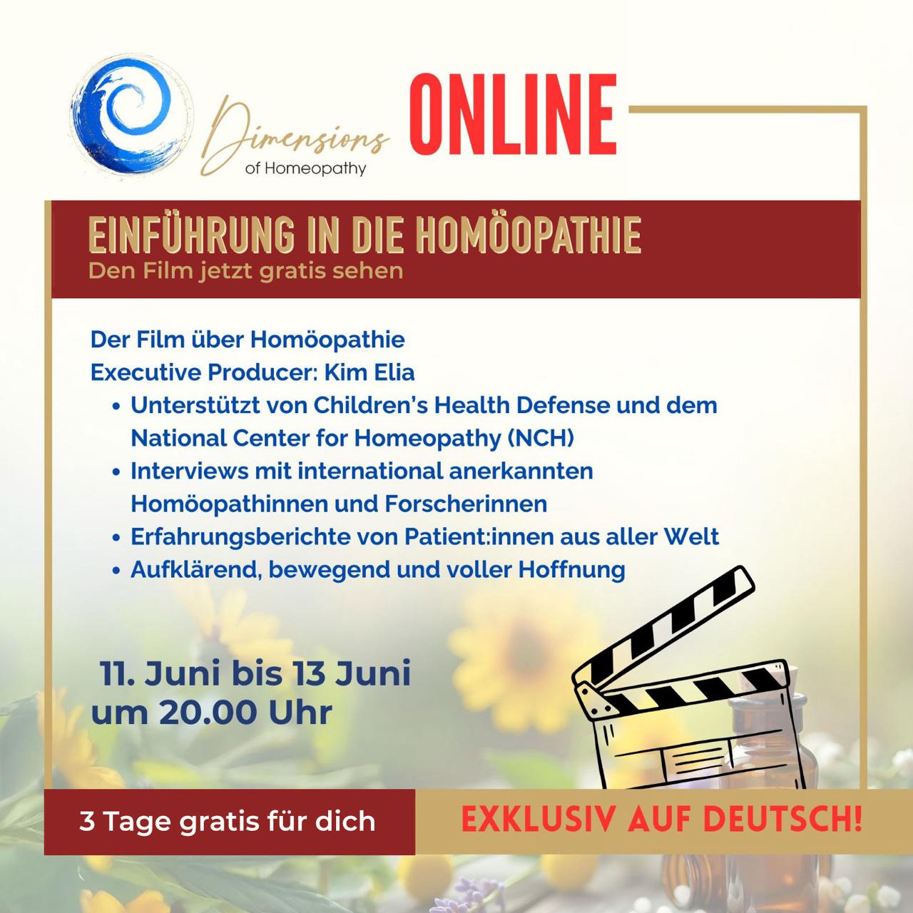Speaker - Erlebe die Homöopathie, ein Film!