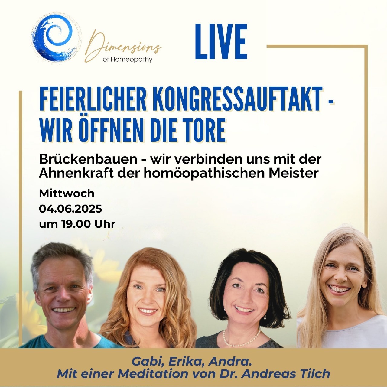Speaker - Live - Feierlicher Kongressauftakt