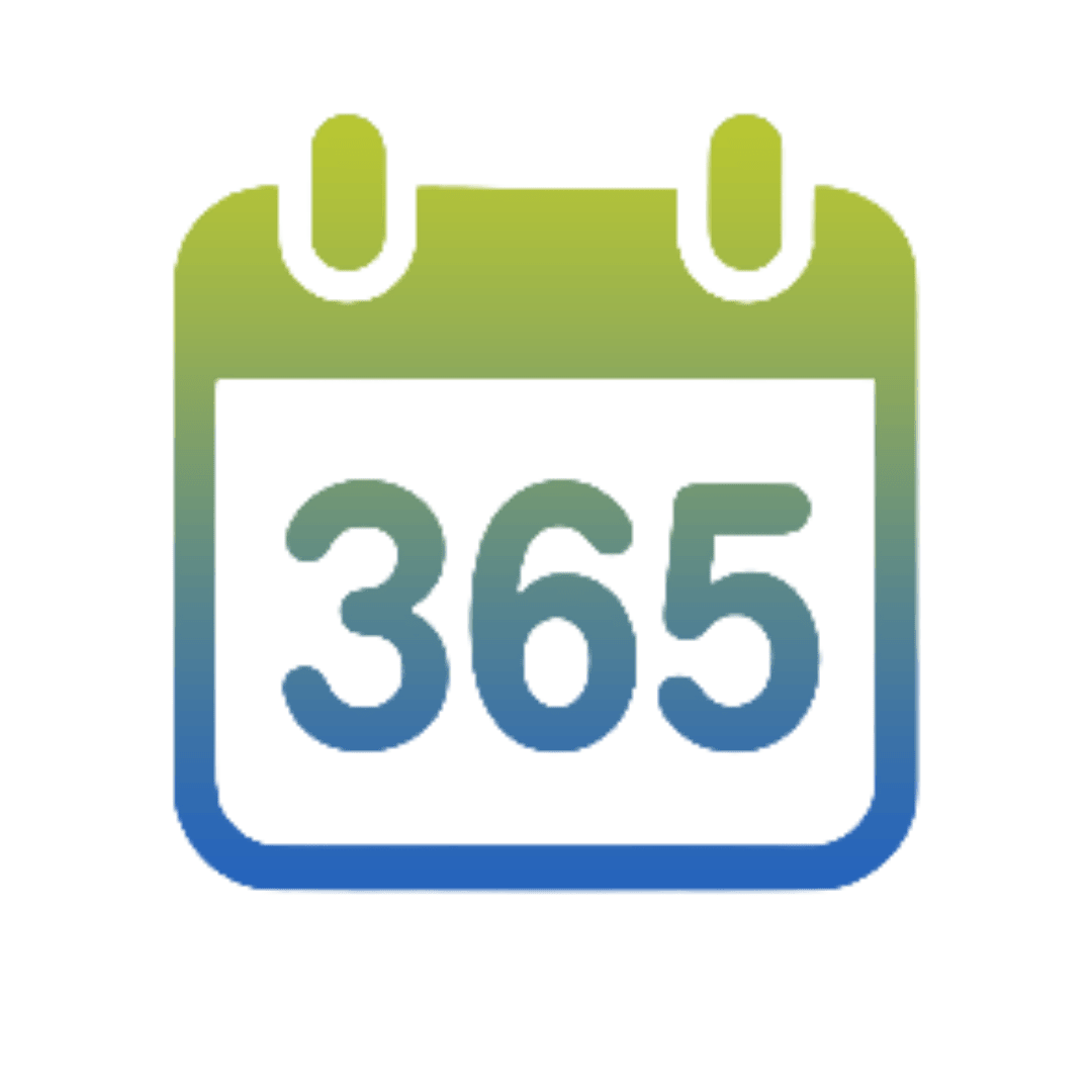 365 Tage Unterstützung