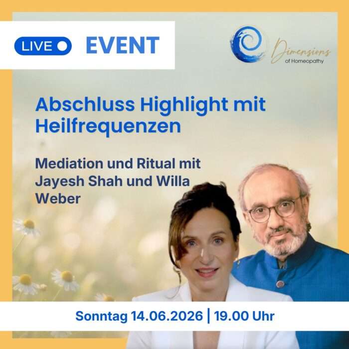 Abschluss Highlight mit Heilfrequenzen