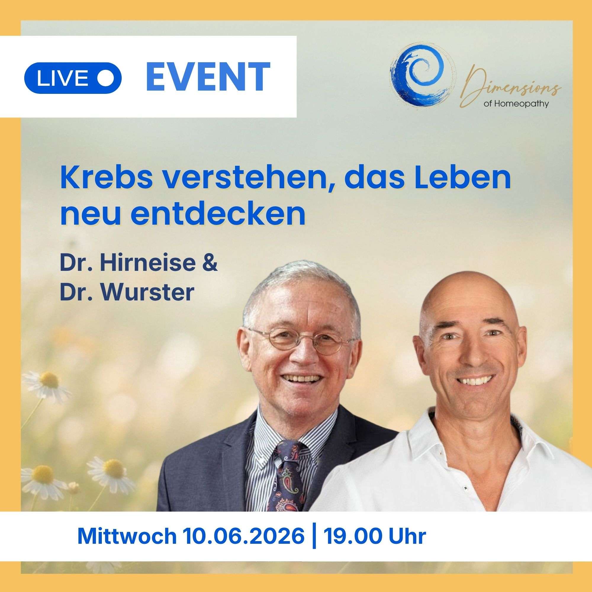 Speaker - Krebs verstehen, das Leben neu entdecken