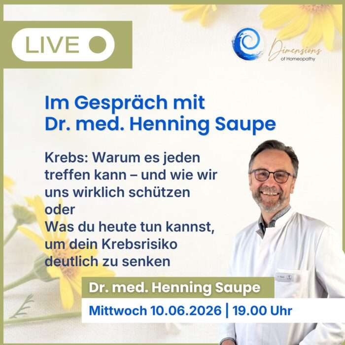 Live: Dr. med. Henning Saupe