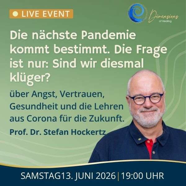 Speaker - Live Abend mit Prof. Dr. Stefan Hockertz